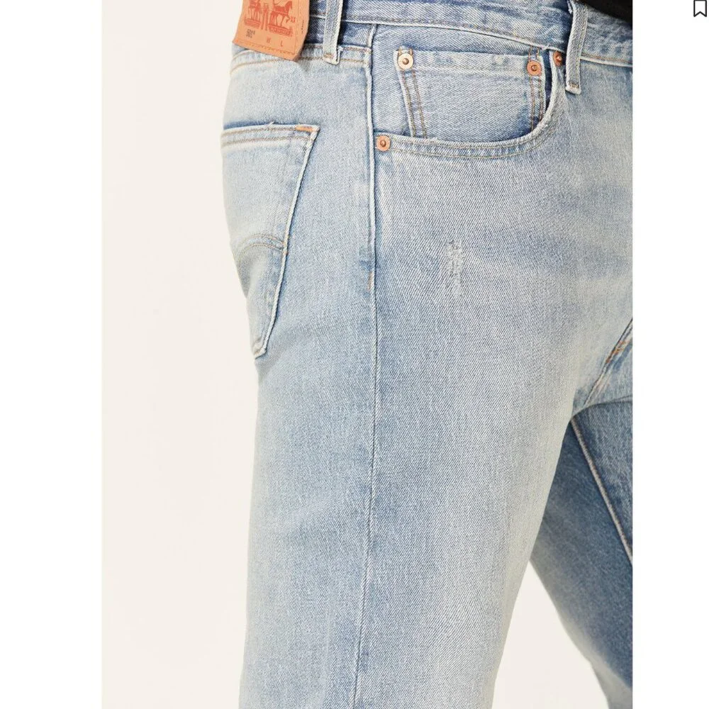 Levi's Men's 501 Original Fit Jeans, Higher Mountain Destructed, 32Wx29L, NWOT